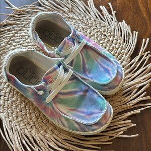 Hey Dude Multicolor Tie-Dye Wendy Shoes